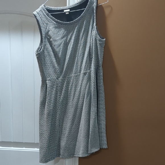 Merona Black and White Sleeveless Mini Dress Sz XXL - Picture 1 of 6